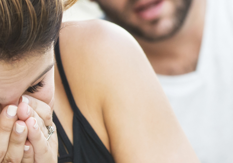 La violenza da parte del partner o di un familiare